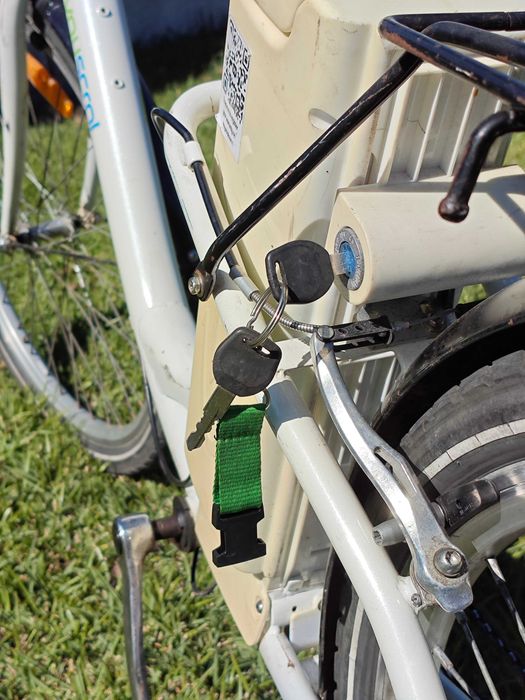 Bicicleta eletrica EBike wayscral 24v 250w bateria nova