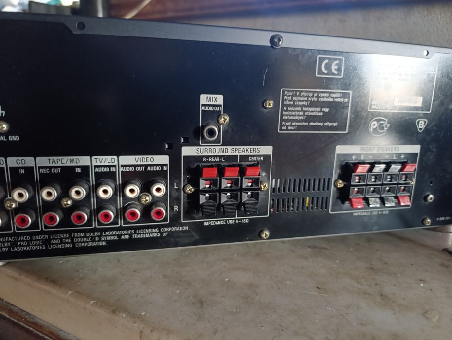 Amplificador Sony "STR DE-425" alta qualidade e potência 195 W bom  som.