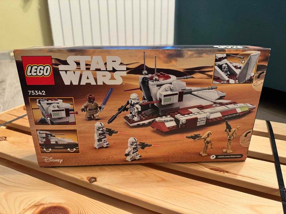 Lego Star Wars 75342 - Czołg Bojowy republiki, Nowy !
