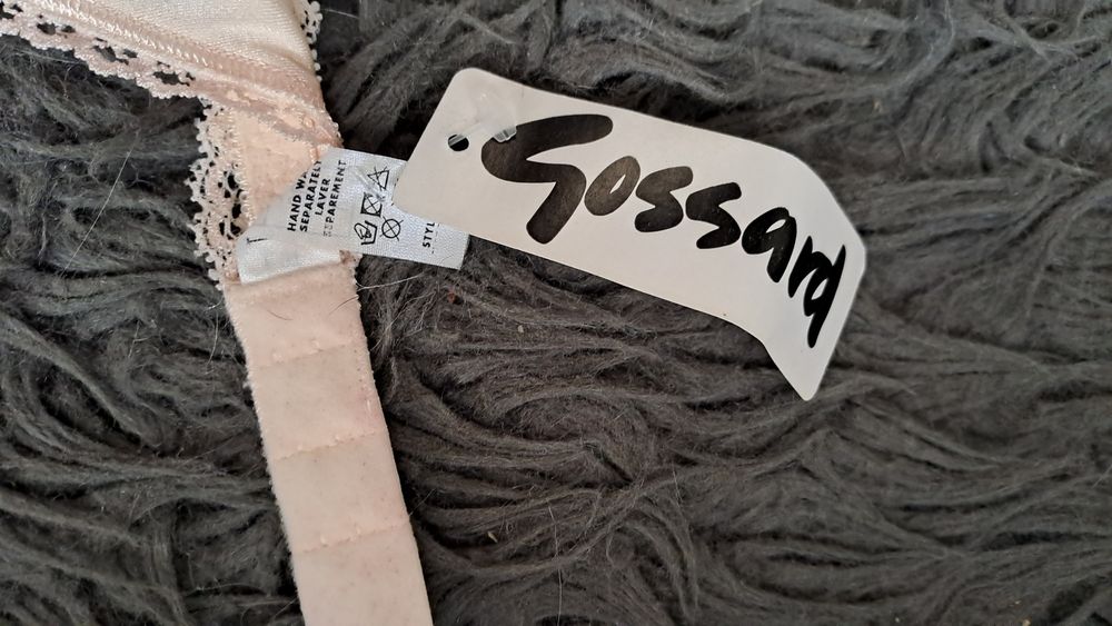 Gossard M pas do pończoch ecru łosoś jasny