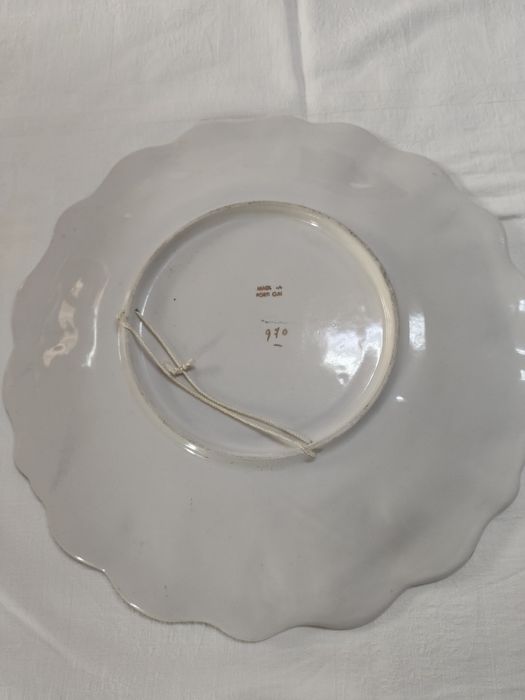 Prato decorativo loiça de Alcobaça