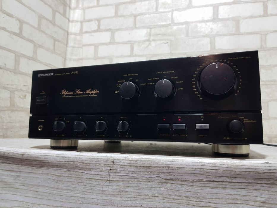 Стерео підсилювач PIONEER A-656, *2x150 Вт, б/у з Німеччини