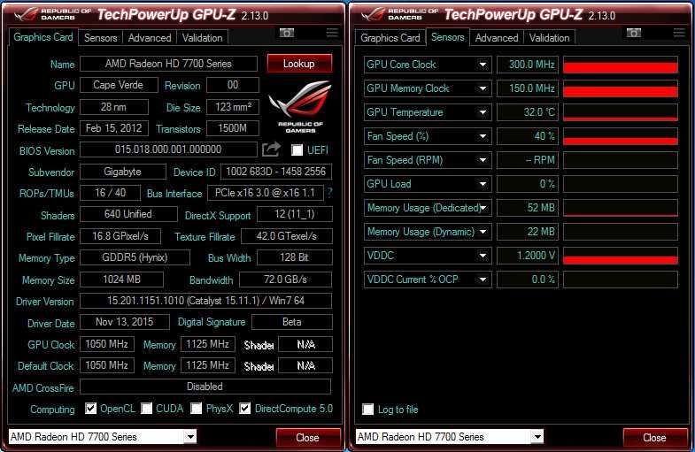 Видеокарта GIGABYTE Radeon HD 7770 (R7-250X)