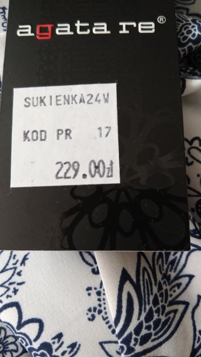 Sukienka firmy AGATA RE rozmiar 46 nowa