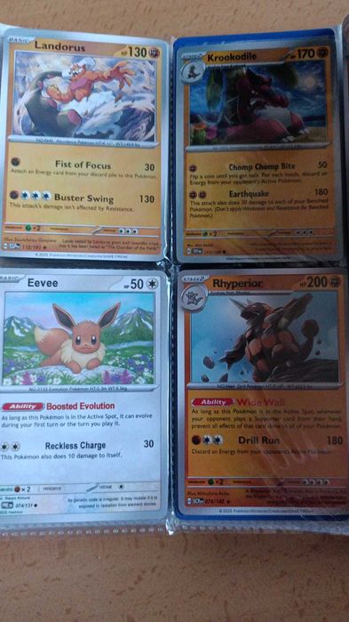 Pokemon - conjunto de cartas