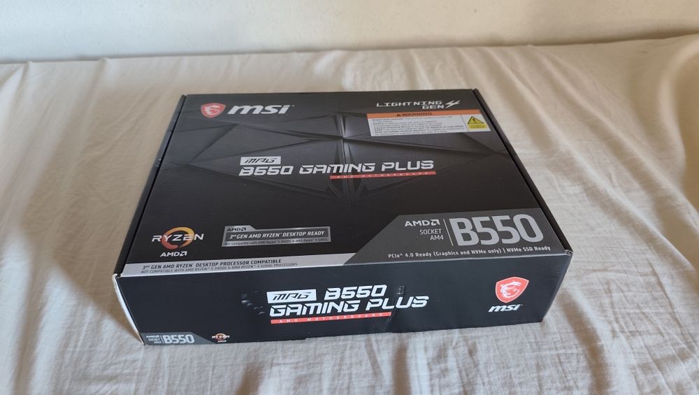 MSI B550 Gaming Plus - Nova nunca usada