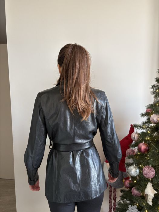 Куртка натуральна шкіра чорна