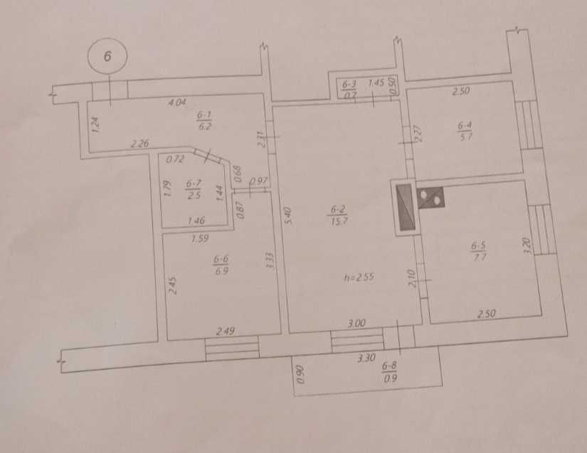 Продам 3 кімнатну квартиру в Новоукраїнкі, район щебзавод