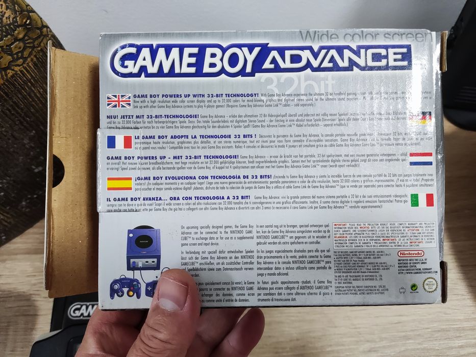 Game Boy advance CIB original na caixa