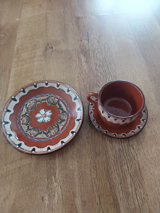 Porcelana Bułgaria- Zestaw śniadaniowy/ kawowy