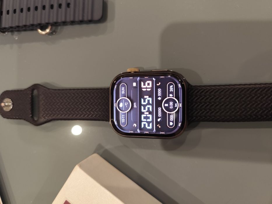 Smartwatch HK9 Pro Plus com 6 pulseiras (similar ao Apple Watch)