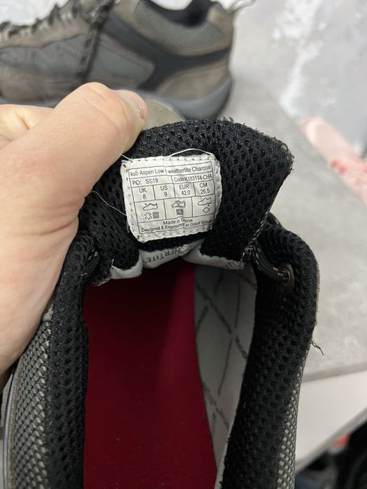 Кросівки шкіряні зимові трекінгові Karrimor Waterproof 100% оригінал