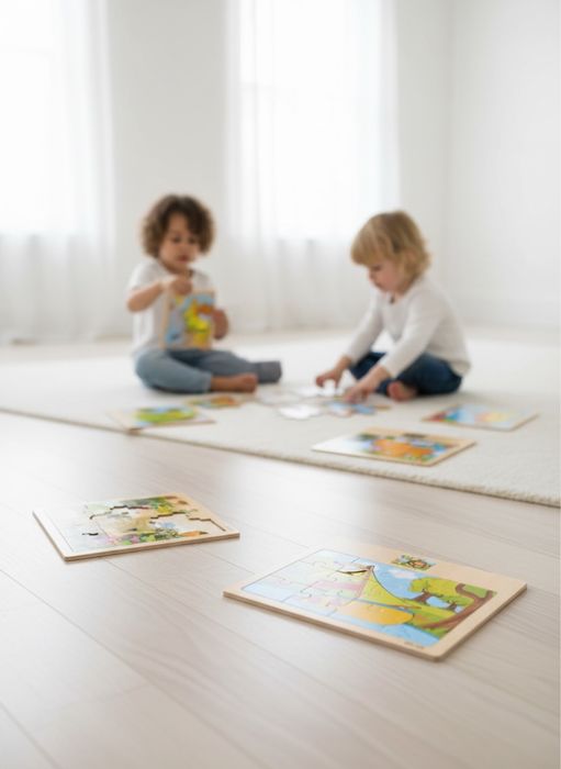 Пазли деревʼяні для діток