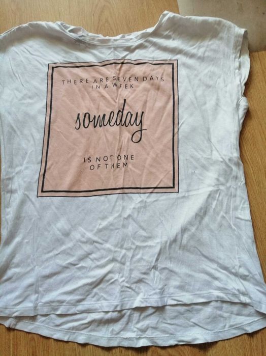 T shirt z nadrukiem r. M