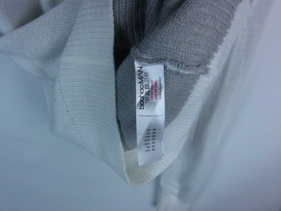 Boohoo Man sweter golf akryl / S