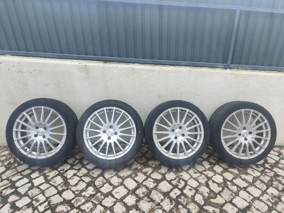 Jantes 18" OZ Superturismo 4x108 + 4 pneus