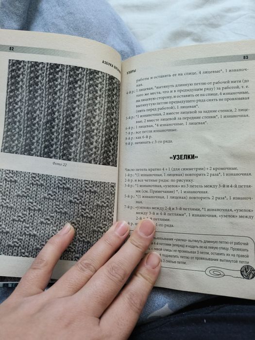 Книга "азбука вязания"