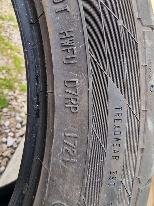 4 opony letnie Continental 235/45/R18, 2021 rok