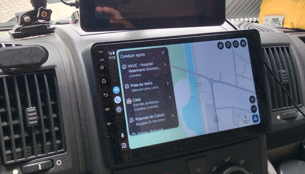 Sistema multimedia Fiat Ducato wireless carplay+Android Auto