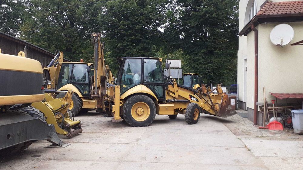 Koparko ładowarka CAT 428E