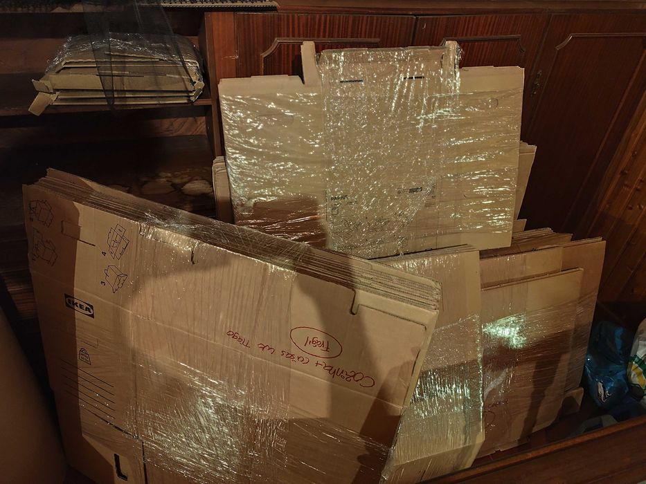 Caixas de mudanças ou arrumacao IKEA resistentes478034413046343681