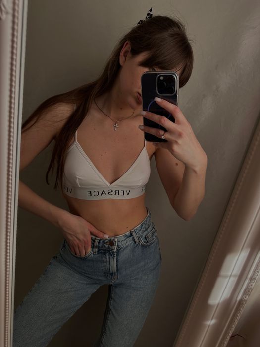 Білий бра бюстгалтер Versace оригінал