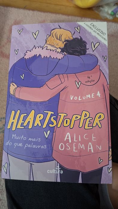 Heartstopper 4- banda desenhada