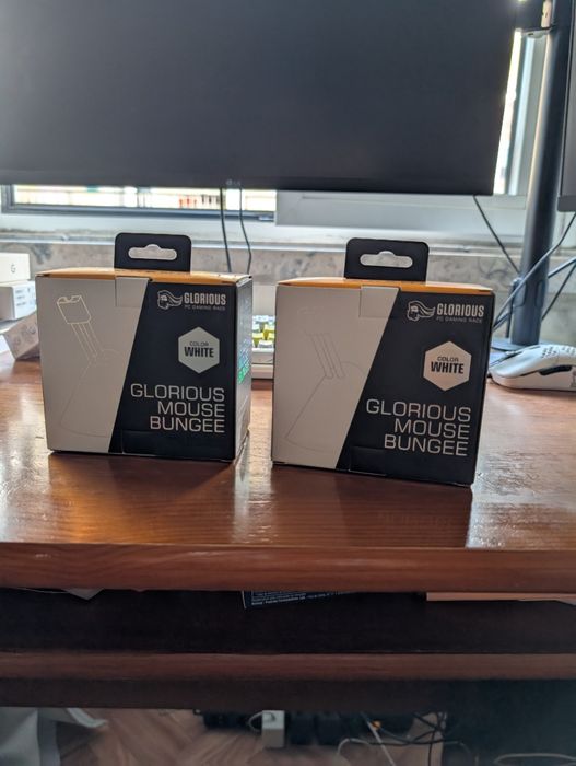 Glorious Mouse Bungee Branco x2