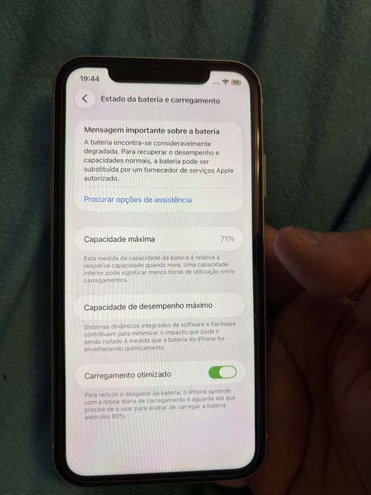 Iphone 11 64 GB armezenamento