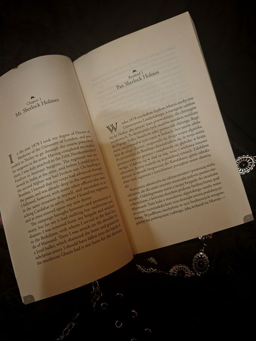Sherlock holmes komplet książek PL/ENG
