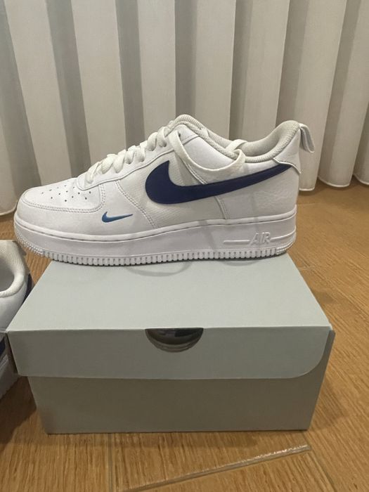 Air force 1 com logo azul