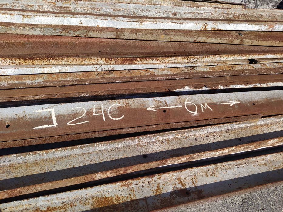 24 швеллер и двутавр б/у 24