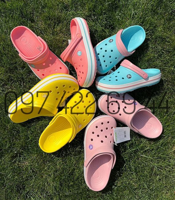 Сабо крокс Crocs Crocband новинка, купити зі знижкою