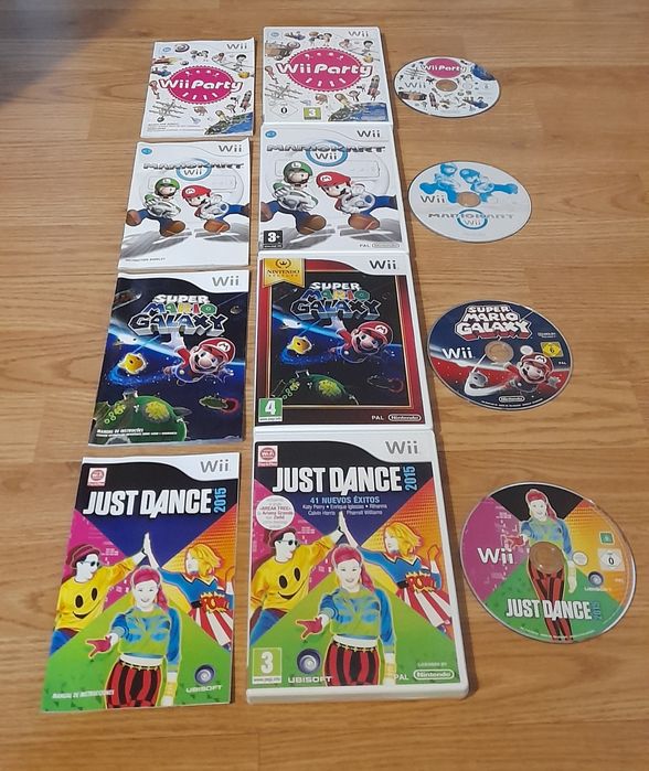 Jogos Wii Nintendo Wii/Wii U (Originais,Completos)