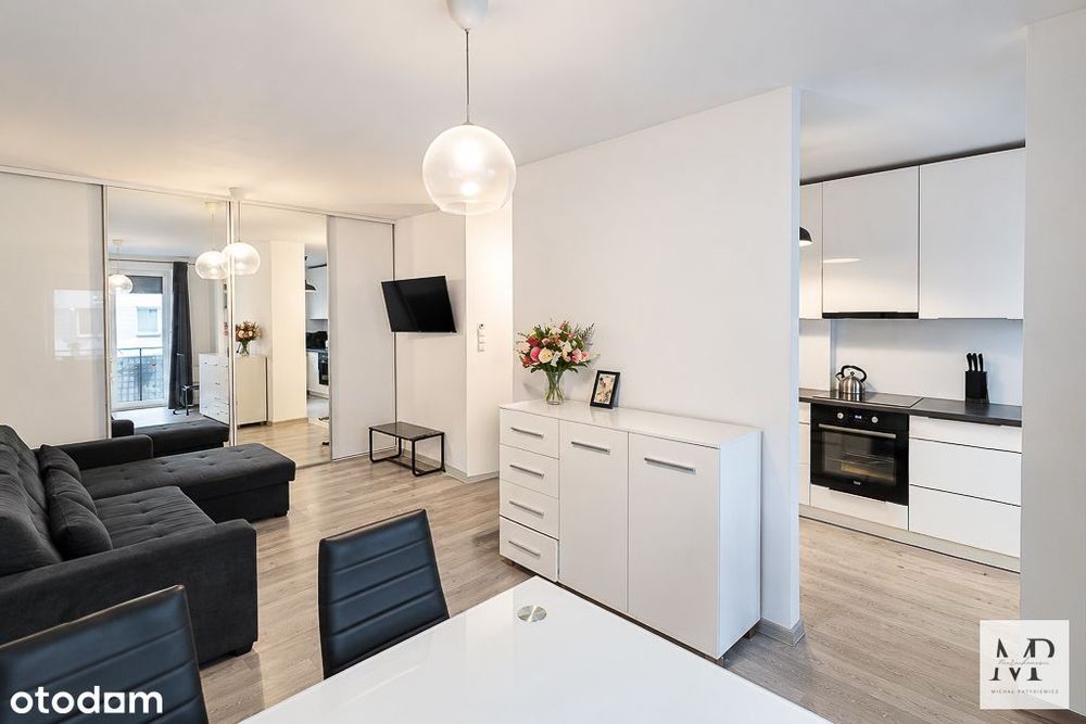 Wykończone 2 pokoje 47,23 m² | Parking | p. wyposażenie | Klimatyzacja
