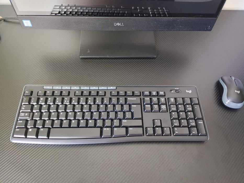 Komputer AIO DELL Optiplex 5270 / Intel Core i5-9500 / 16 GB DDR4 / 240 GB SSD / Klawiatura i Mysz Logitech / Windows 11 /