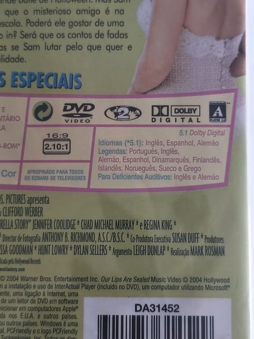 DVD A História da Cinderela