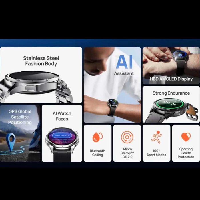 Mibro Watch GT 5ATM GPS (Chamadas)