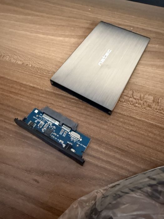 Obudowa na dysk HDD/SSD Natec RHINO Go USB 3.0 2.5" SATA szara