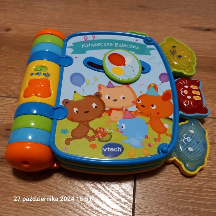 VTECH Trefl interaktywna książeczka bajeczka edukacyjna 60341I