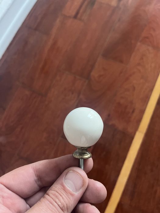 Puxadores/Ferragens vintage de Porcelana