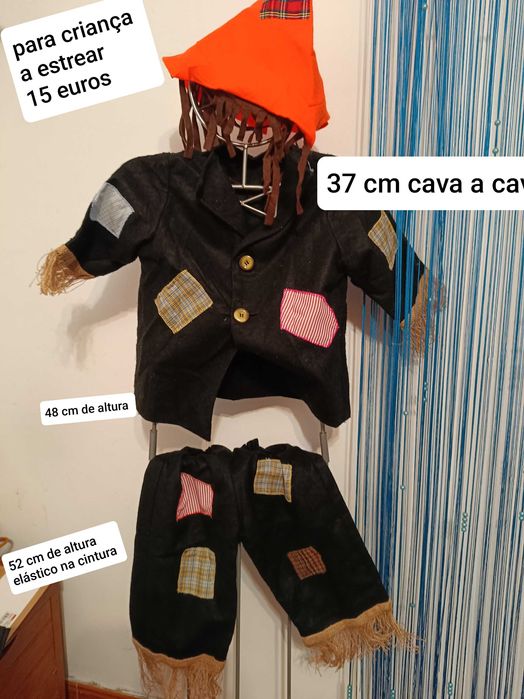 Fato de carnaval para criança. Tamanho único medida nas fotos ( novo)