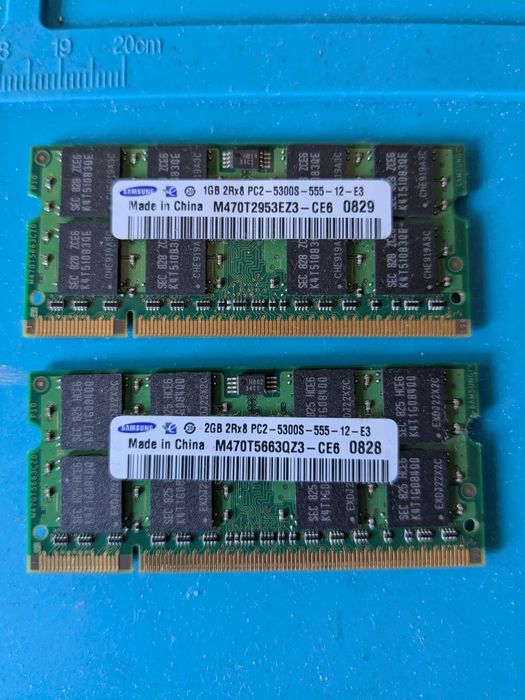 Memória Samsung so-dimm portátil