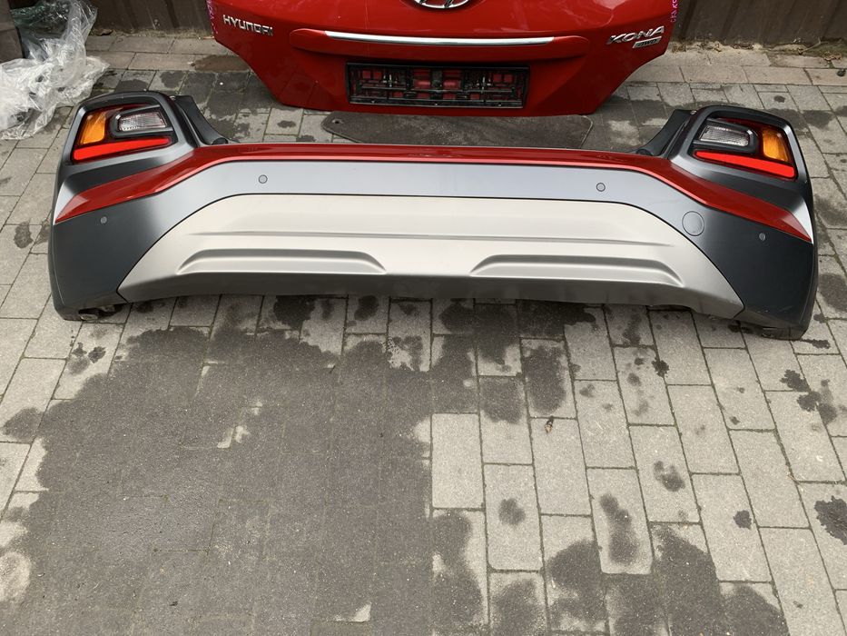 Комплект крышка багажника + бампер задний Hyundai Kona 2016-2021