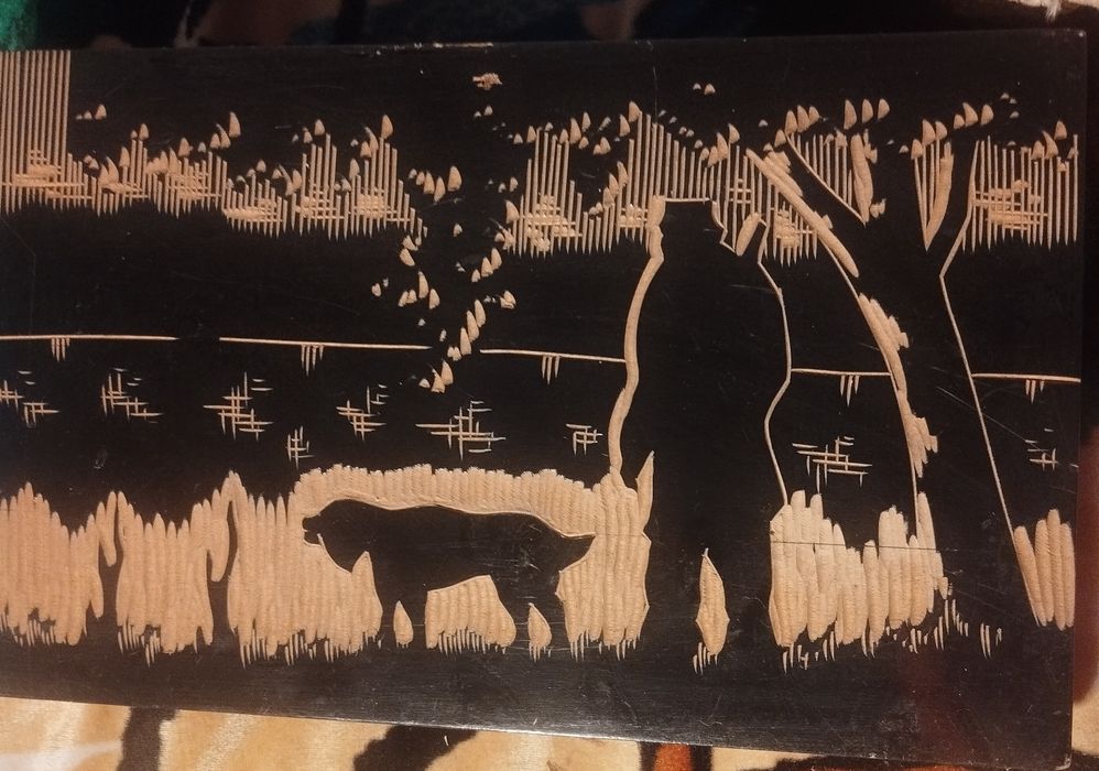 Картина резьба по дереву