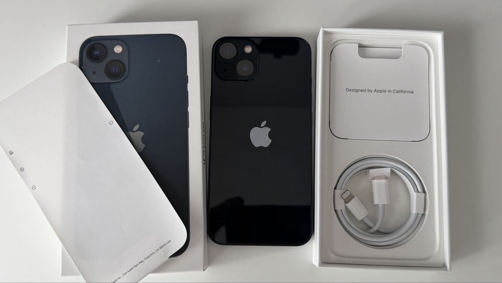 iPhone 13 128GB Midnight – Impecável + Caixa e Fatura