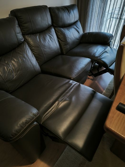 Brown 3-Seat Reclining Sofa64284103123713121