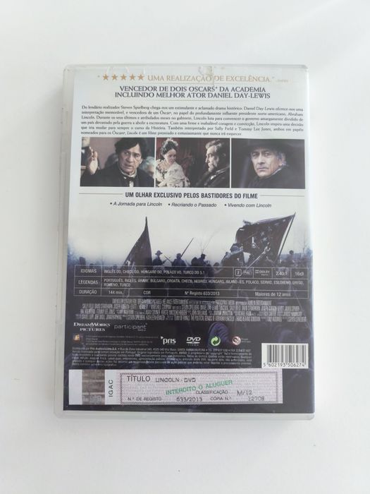 DVD Lincoln (Original)