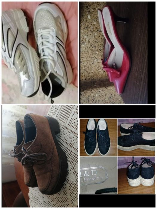 Sandálias. Sapatos. Botas. Tamanho 35,36.nho