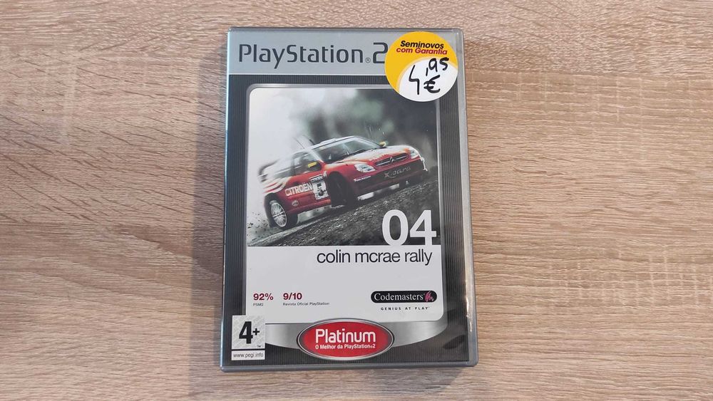 Colin McRae Rally 2004 - Jogo PS2 - Usado